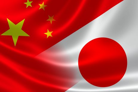 Japan China flag