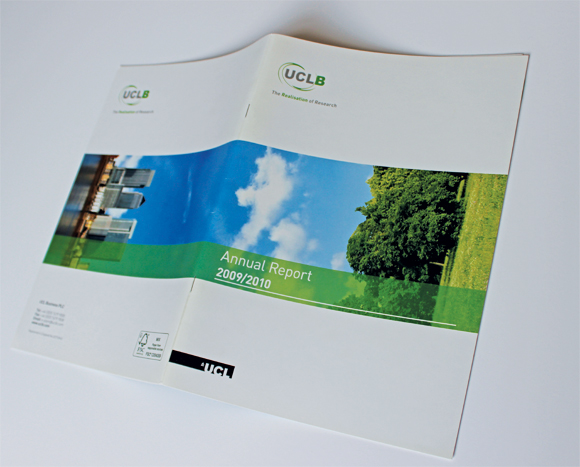 UCLB annual report cover