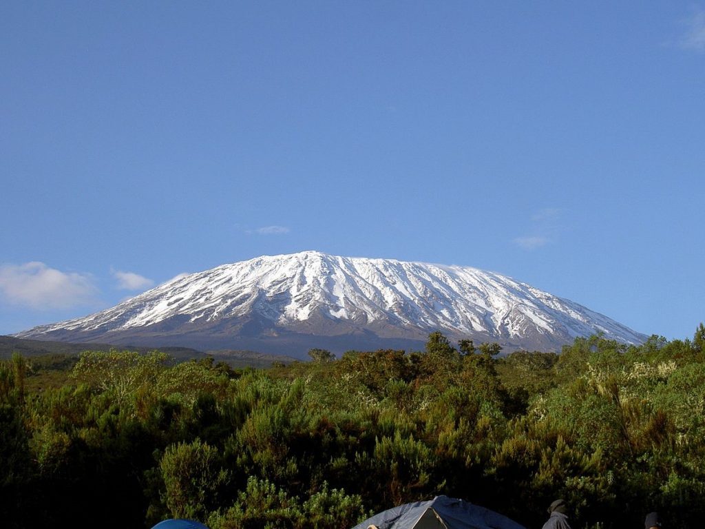 Landscape image of Mount Kilimanjaro